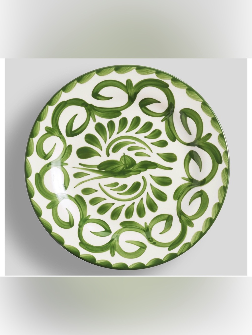 Pottery Barn Puebla Porcelain Dinner Plates - Set Of 4 NWT